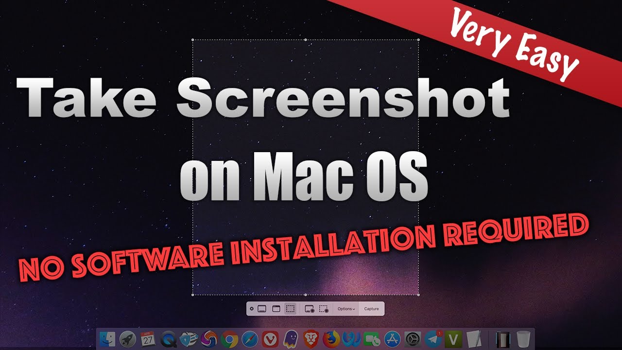How to take a screenshot on your Mac - Very Easy - YouTube