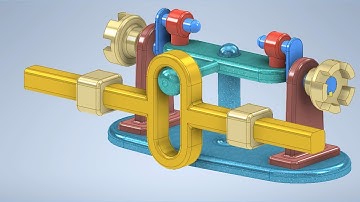 Converting Rotational Motion into Linear Motion 2 - Mechanical Mechanisms - Mechanical Principles