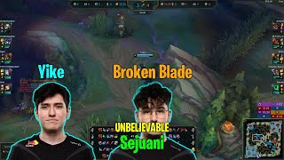 🔍 Yike UNBELIEVABLE Sejuani and Broken Blade UNBELIEVABLE Camille in Challenger EUROPE 🌟