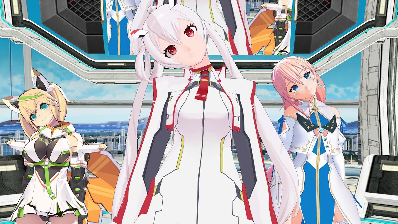 pso2 girls liar dance MMD - YouTube