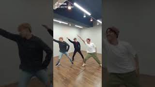BTS JHOPE JIMIN JUNGKOOK RM ' IDOL CHALLENGE ' tiktok video