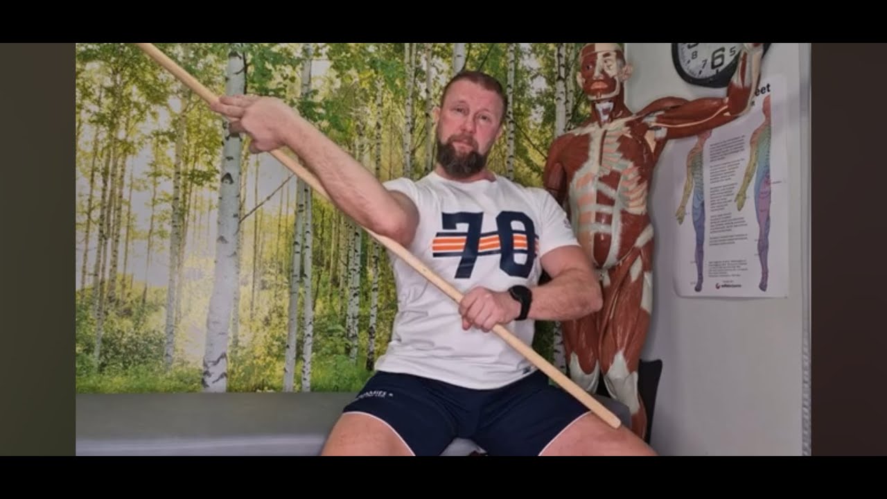 Liikkuvuus haaste! Saatko sormet yhteen selän takana? Jos et, katso miten voit harjoittaa asiaa.