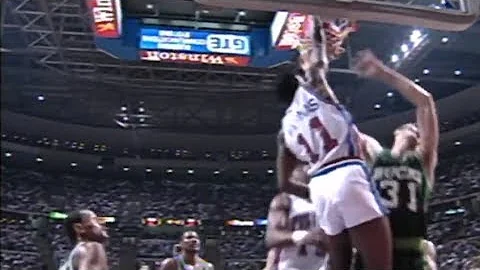 Isiah Thomas' Playoff Tip Dunk Over Fred Roberts