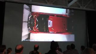 Tesla Model S краш-тест самый безопасный автомобиль