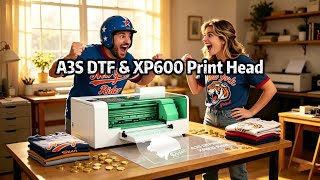 Meet the new ERASMART A3S DTF Printer – powered by Epson XP600 printhead and Hoson motherboard