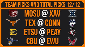 College Basketball Picks & Predictions Today 12/12/25 | NCAAB Picks Today