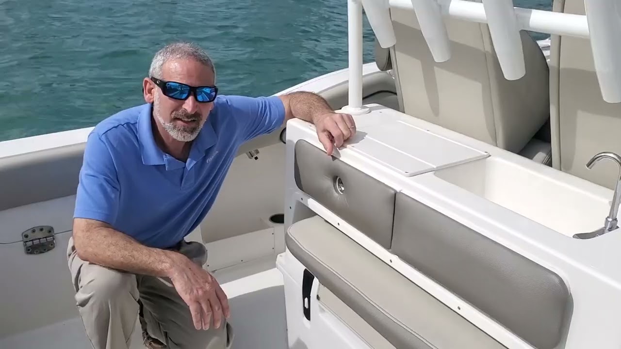 Key West 263 FS at the Miami Boat Show