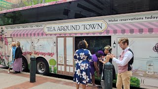 Join me for tea around town! vlog