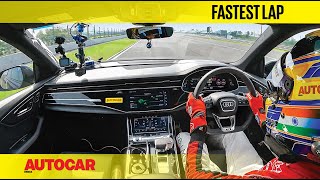 Audi RS Q8 sets the Fastest Lap for an SUV at Buddh International Circuit | Autocar India