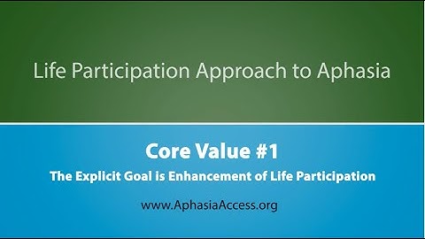 LPAA Core Value Video #1