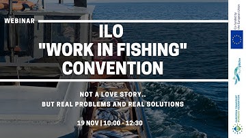 Webinar - ILO "Work in Fishing" Convention