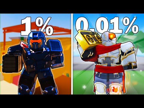 Using my RAREST SKINS in Roblox Arsenal..