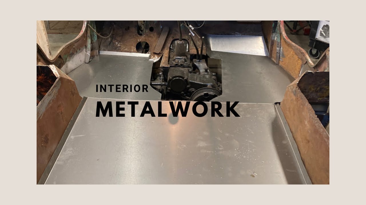 1946 CJ2A внутренняя отделка по металлу, часть 1