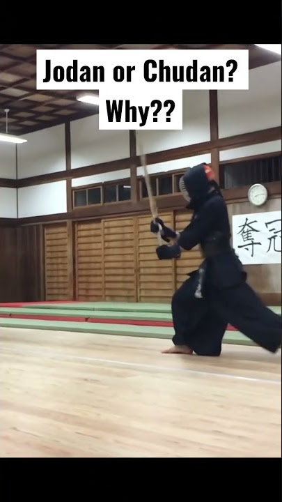Jodan no kamae morote kote (Kendō basic practice) #kendo #剣道  #shorts