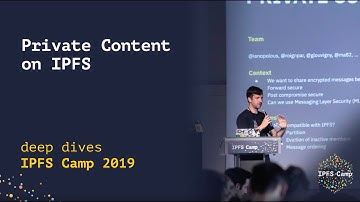 Private content on IPFS 📦