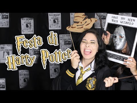 COME ORGANIZZARE UNA FESTA DI HARRY POTTER ⚡️ DIY PHOTOBOOTH