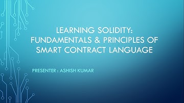 Solidity language for Smart Contract tutorial (ERC20) in Hindi - Class 3rd
