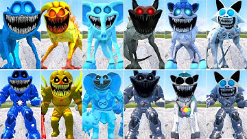 EVOLUTION ALL MECHA TITAN GODZILLA SMILING CRITTERS VS POPPY PLAYTIME CHAPTER 3 In Garry