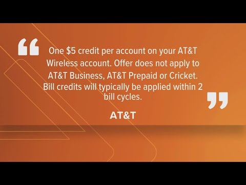 AT&T applying $5 credit for customers after Thursday outage