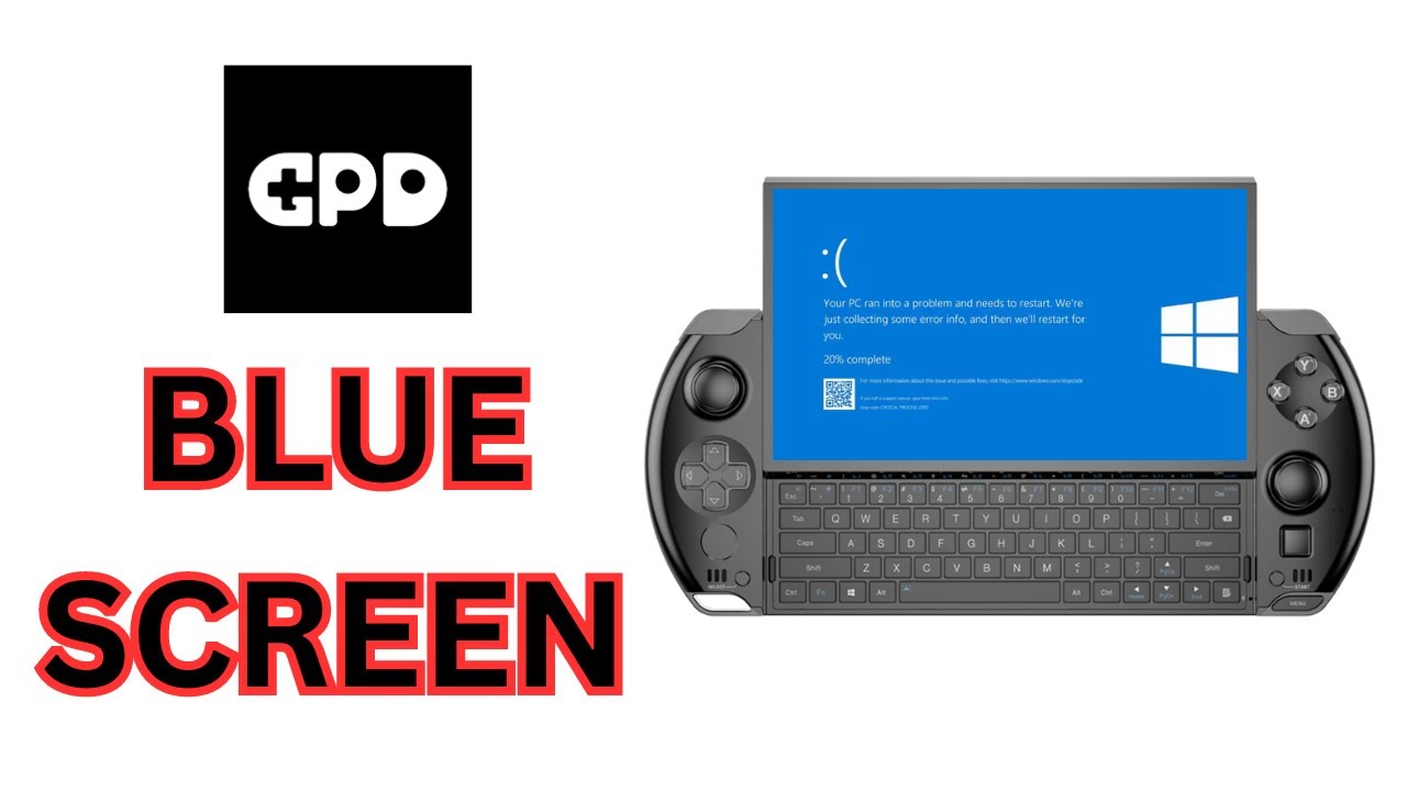 GPD WIN DPC Watchdog Violation Error Bypass - YouTube