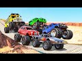 Monster Trucks Mud Battle #7 - Beamng drive