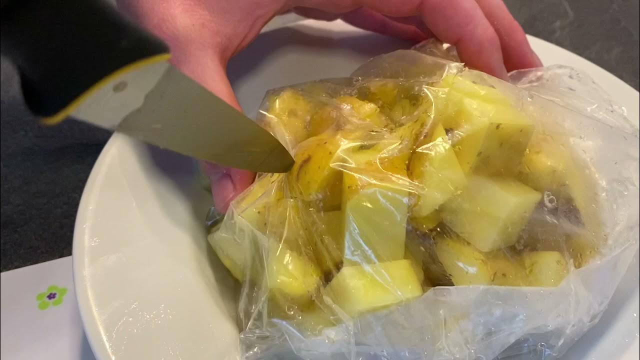 Die schnellsten Kartoffeln. Lecker einfach kochen. Kartoffeln aus der Mikrowelle im Beutel YouTube