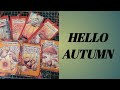 "HELLO AUTUMN"/ Creating A Journal Part 1 🍁🐿🐀