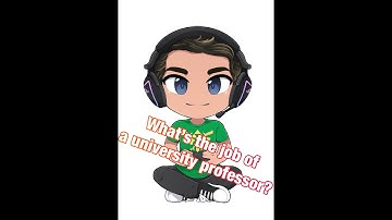 What does a tenure-track professor actually do??