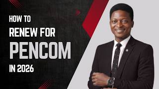 HOW TO RENEW YOUR PENCOM CERTIFICATE ONLINE IN 2026