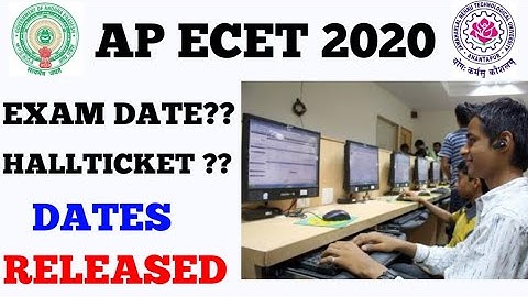 AP ECET 2020 EXAM DATES || HALLTICKET DATE ? || BSD TELUGU TECH