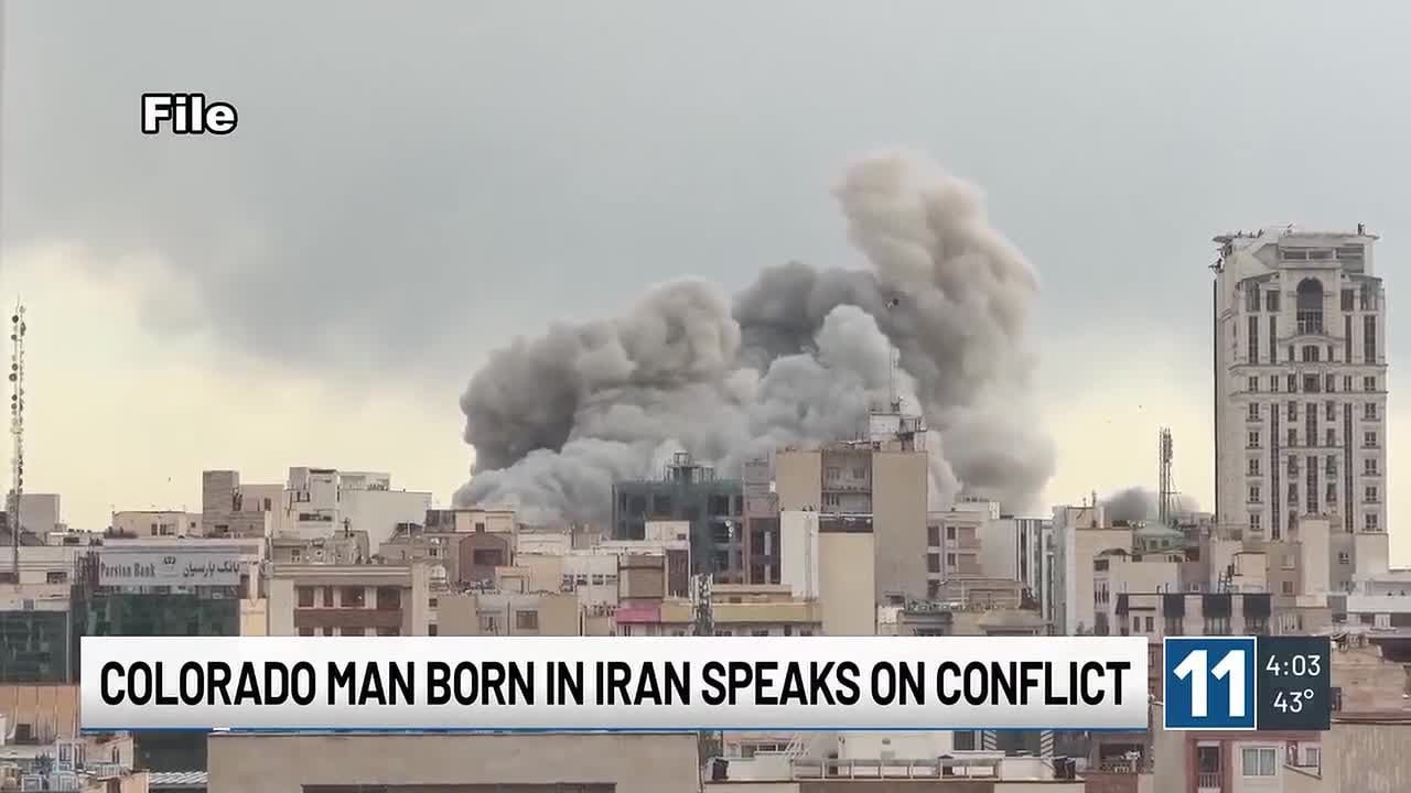 ⁣WATCH: ‘That’s why they go in front of a bullet’: Iran-born Colorado man sees hope amid the viole...