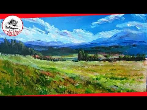 Easy Acrylic Painting Ideas: for Beginners - Fine Art Tutorials