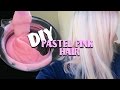 DIY PASTEL PINK HAIR