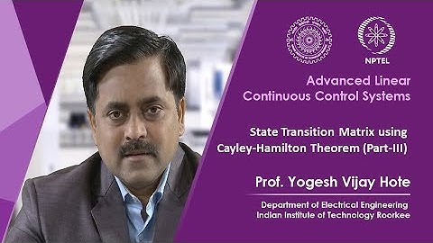 State Transition Matrix using Cayley-Hamilton Theorem (Part-III)