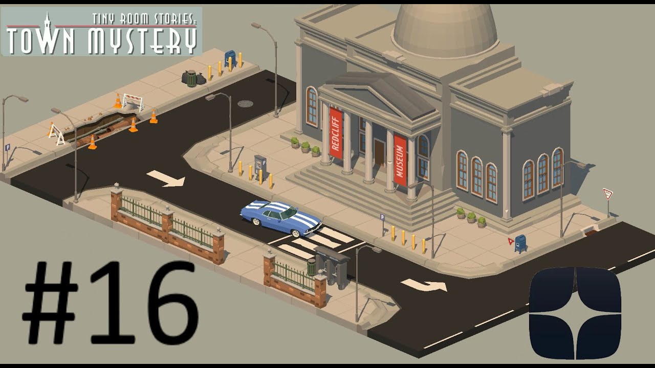 Tiny room stories Mystery town:Прохождение:№16 Музей часть 1.