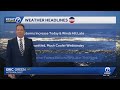 Storm chances ramp up today with a flash flood watch issued for Ruidoso and Sacramento Mountains