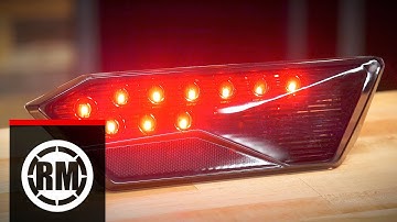 Tusk LED Tinted Taillights for Polaris RZR