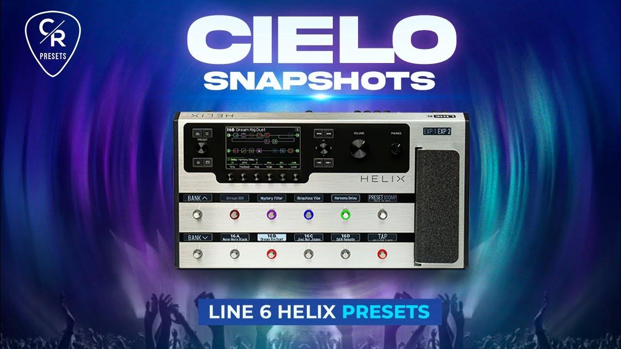 HELIX CIELO SNAPSHOTS PRESETS BUNDLE INCLUYE CR SIGNATURE GOLD IR