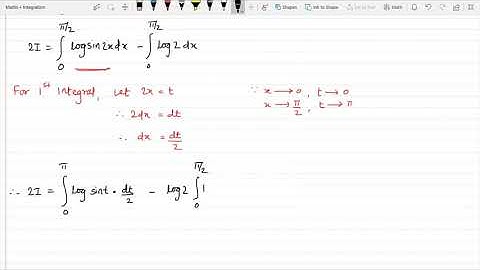 Integration of log(sinx) from 0 to pi/2