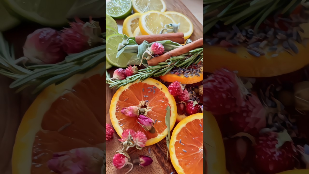 Spring Simmer Pot Recipe | Relaxing ASMR Homemaking for a Clean, Fresh Home. 