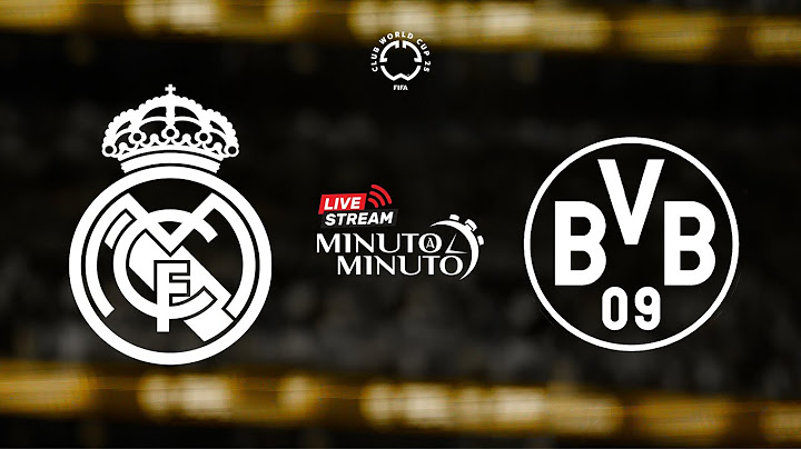 ⏱️ MINUTO A MINUTO | Real Madrid vs Borussia Dortmund | FIFA Club World Cup