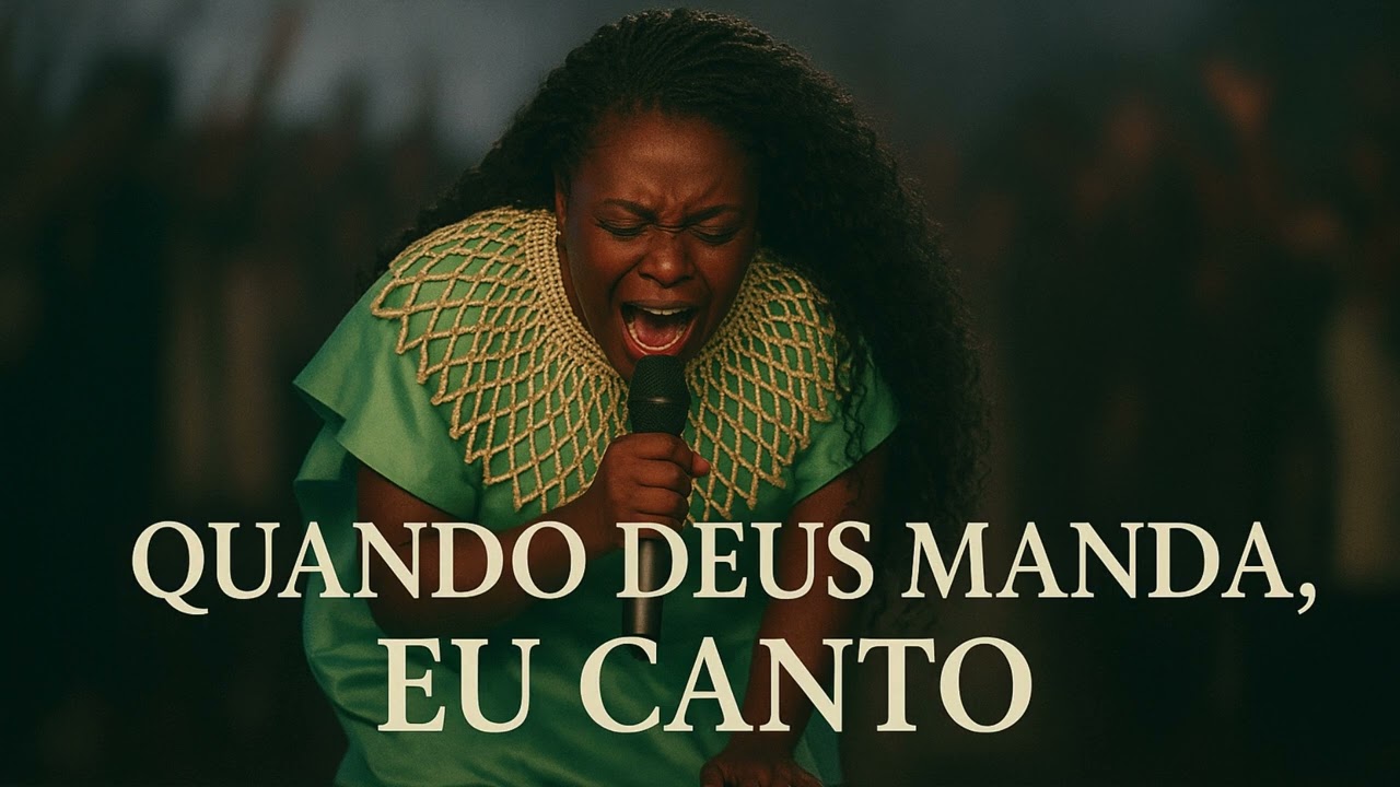 Luzena Elunara - Nair Nany, Quando Deus Manda, Eu Canto ( Música Gospel Profunda )