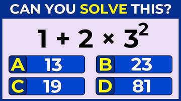 Only 1% of People Can Get 100% on This CHALLENGING Quiz