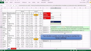 Excel Magic Trick 1031: Four Way Lookup Formula To Deliver Multiple Items From 1 of 2 Lookup Tables
