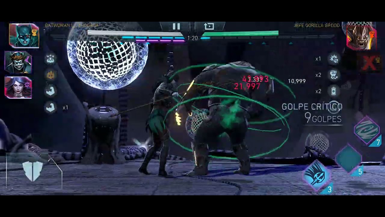 Injustice 2 Mobile / Raid 10 / Gorila Grood - Robin King 3 Estrellas