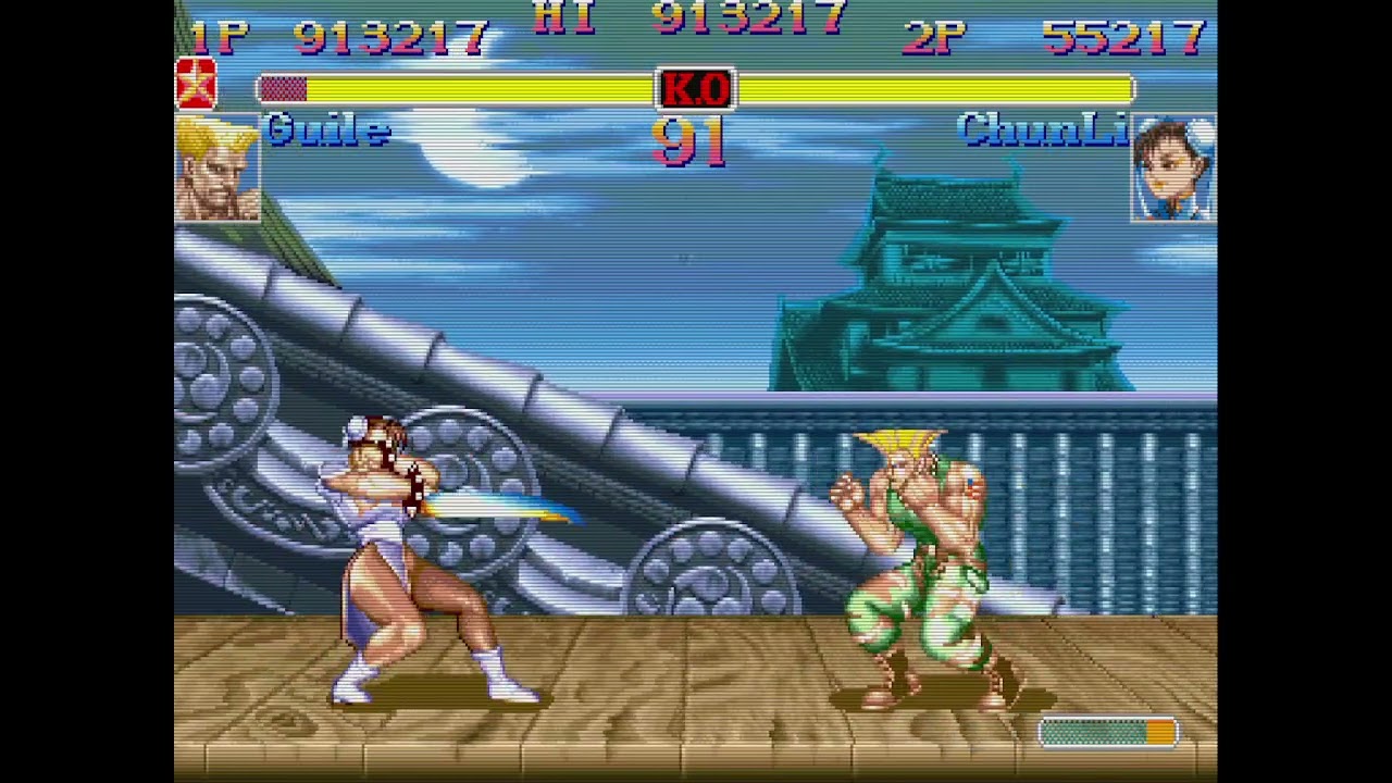 Super Street Fighter II X: Grand Master Challenge - Guile vs. Chun