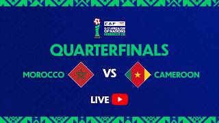 Morocco vs Cameroon | TotalEnergies AFCON U-17 | Quarter-Finals