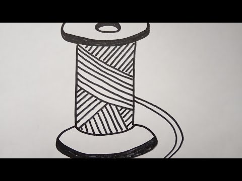 Video: Cómo Dibujar Un Hilo