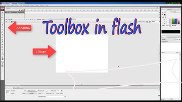 Toolbox in Flash l An introduction to Flash Toolbox | Stage in Flash tutorial