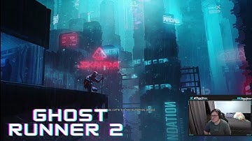 Ghost Runner 2 PS5 Walkthrough Gameplay Commentary PART 1 - I am the Ghost Runner (Full Story)